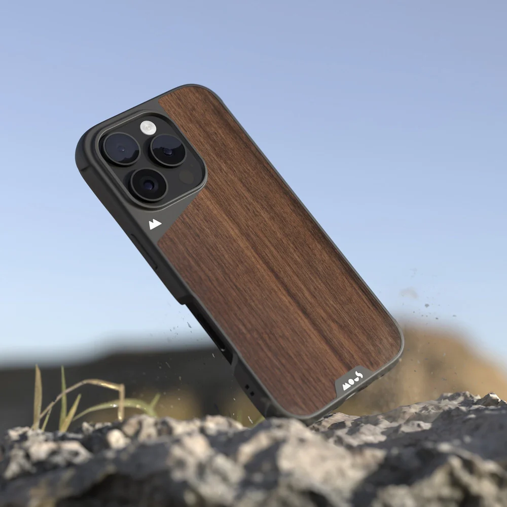 MagSafe® Compatible Walnut Phone Case - Image 3